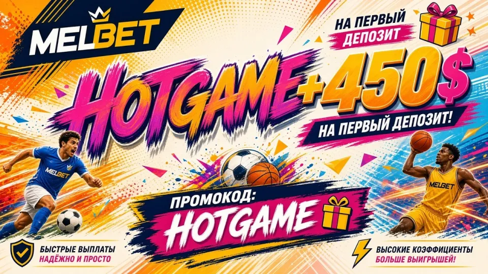 Как активировать промокод HOTGAME в MELBET и получить бонус на первый депозит